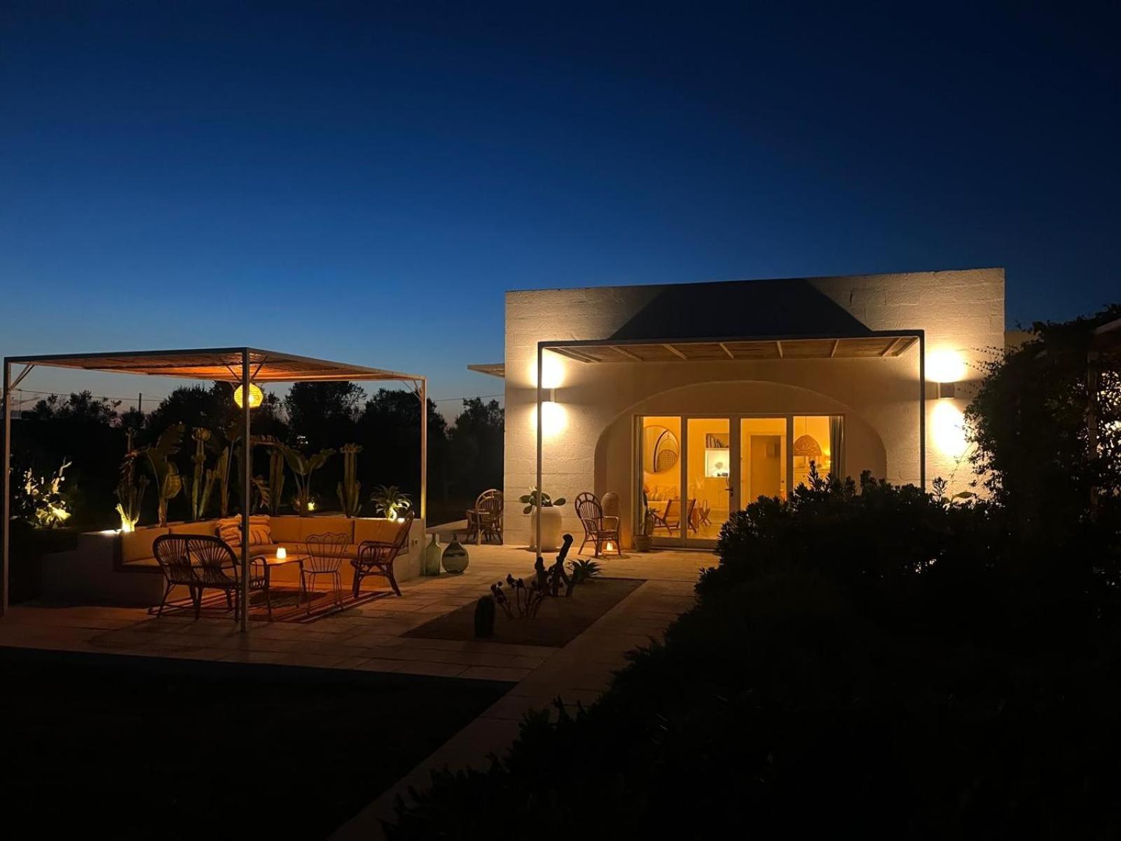 Villa Casa Bianca Di Porto Selvaggio Santa Caterina  Eksteriør bilde