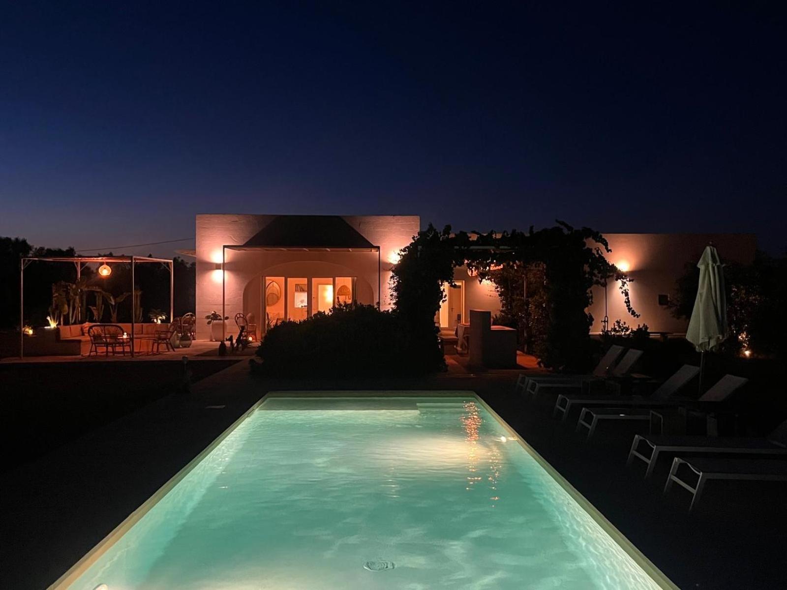 Villa Casa Bianca Di Porto Selvaggio Santa Caterina  Eksteriør bilde